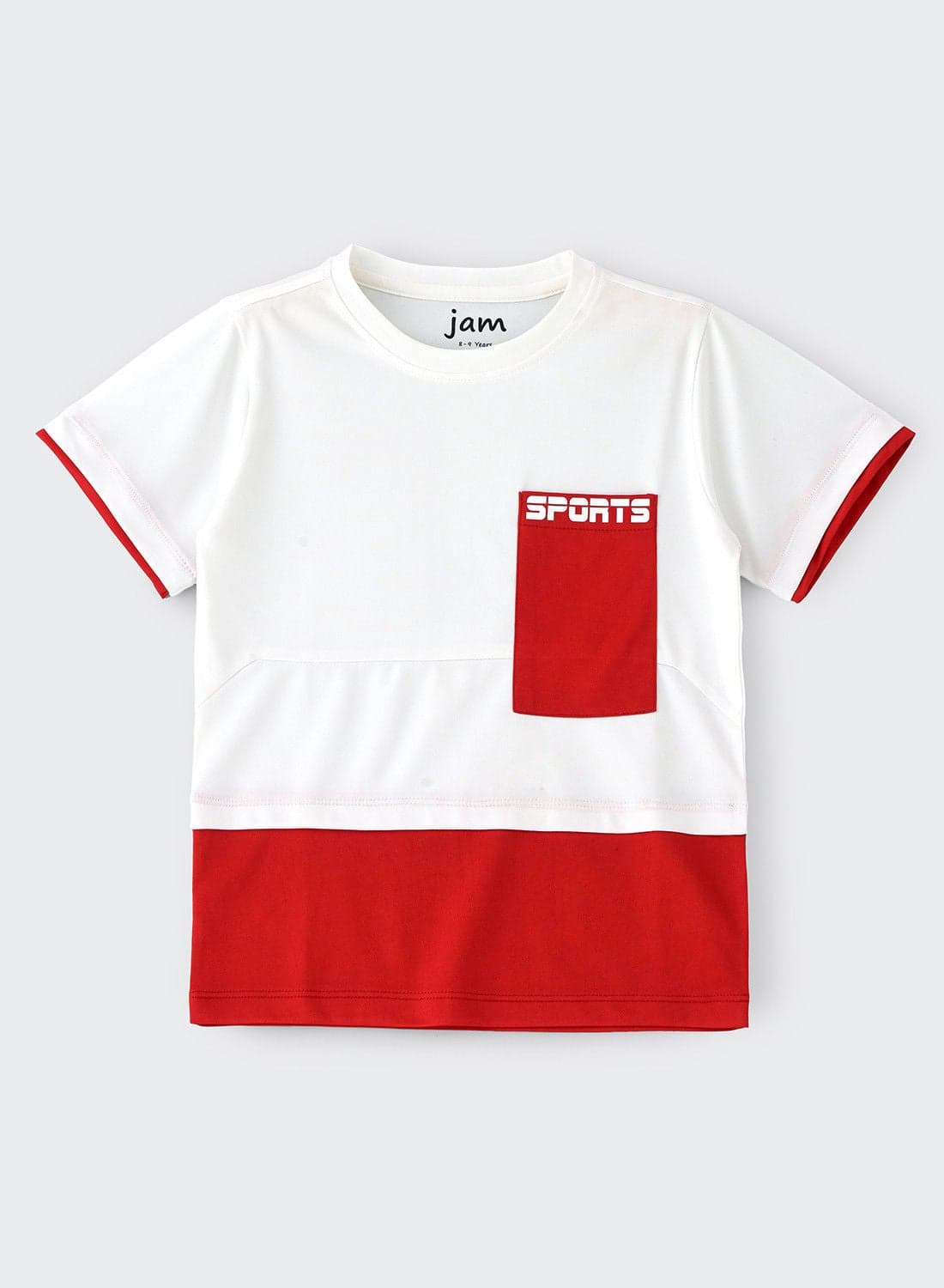 Knit t-shirt with pocket at front