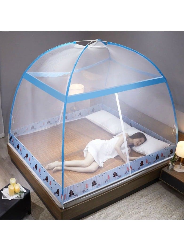 Installation-free mosquito nets are suitable for families and student dormitories