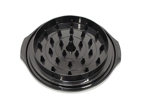 Chicken Shredder with Brush 10 Pro Chicken Shredder Tool Twist Stable AntiSlip BPA Free Meat Shredder Tool Twist Ergonomic Handle Meat Grinder Dishwashersafe Transparent Lid Black