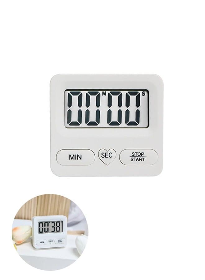 Digital Kitchen Timer, Magnetic Timer with Big Display Cooking Timers, for Kitchen Electronic Timer for Classroom, Game, Gym, Break Time