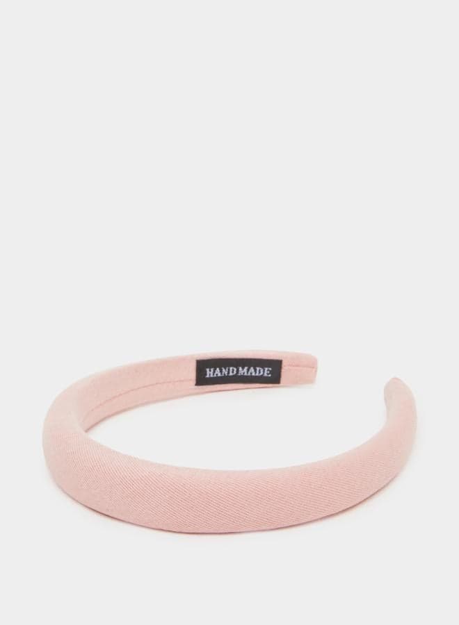 Pink Padded Headband