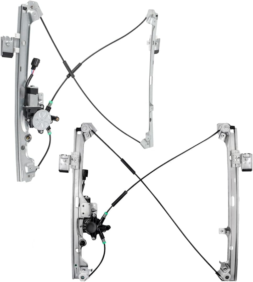 MOSTPLUS Power Window Regulator with Motor 741-644 741-645 for Chevrolet Avalanche/Silverado/Suburban
