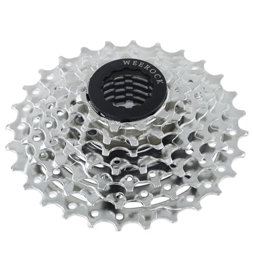 WEEROCK Bike Cassette Sprocket 7 Speeds 11-28T Bicycle Cassette for Mountain Bike MTB Cycling Replacement Part
