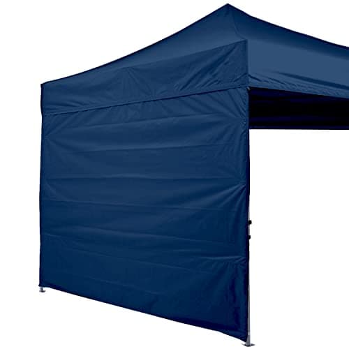 ABCCANOPY Instant Canopy SunWall 10x10 FT, 1 Pack Sidewall Only, No Frame or Top, Navy Blue