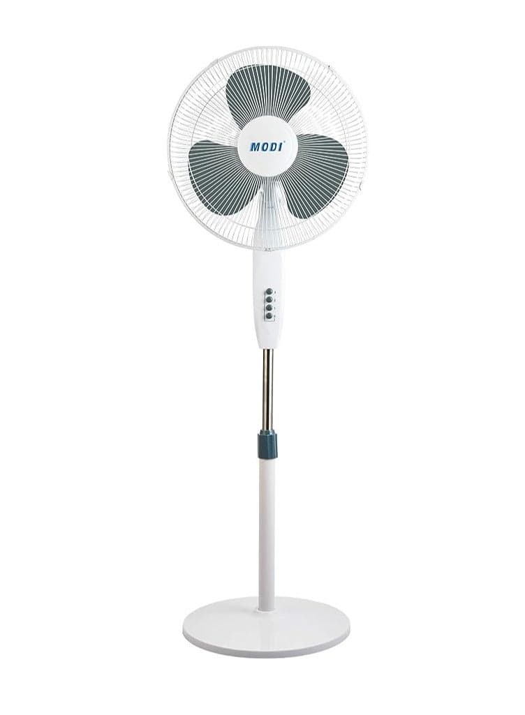 Pedestal Fan,16-Inch Cooling Fan with 3 Wind Speeds,Height Adjustable Stand Fan 60W,for Home and Office