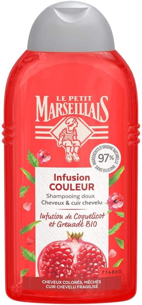 Le Petit Marseillais Sublime Colour Shampoo with Organic Pomegranate Pulp 250ml