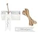 G2PLUS 100 PCS Mini Thank You Gift Tags with String 28 x 08 White Paper Hang Tags for ArtCraft Gift Wrapping Wedding Bridal Showers Birthdays Parties Christmas