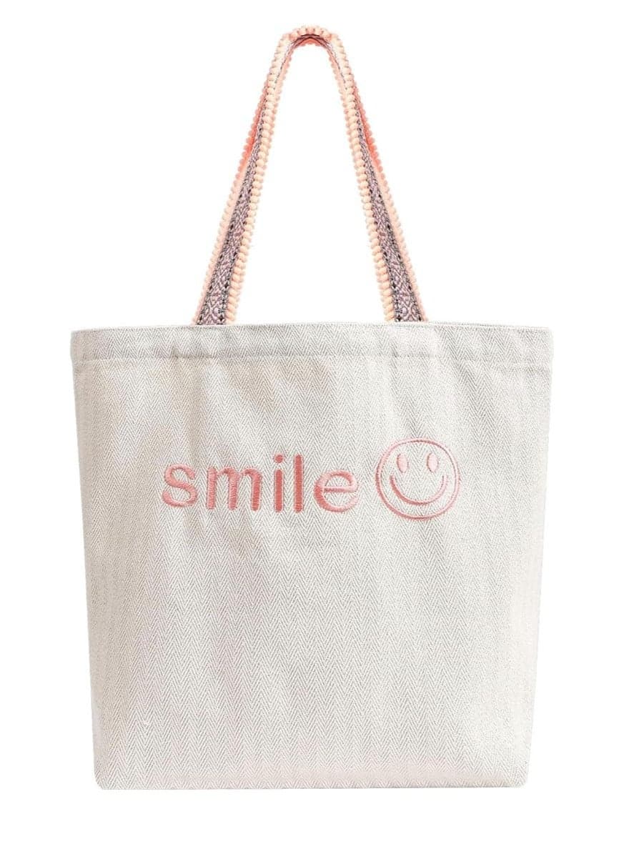 Tote Canvas Bag for Woman Lady Crossbody Shoulder Purse Embroidery Casual Bags Girls Cute Women Shopping School Library