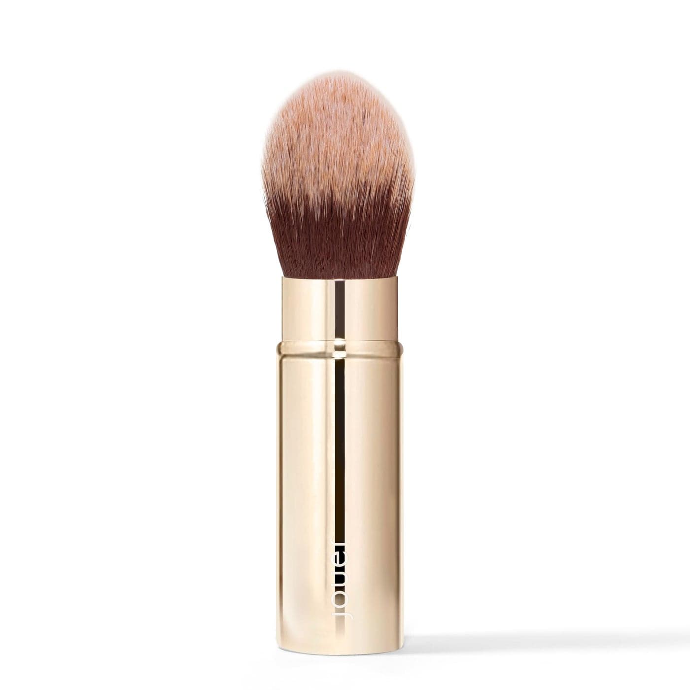 Jouer Essential Travel Complexion Brush Cosmetic Makeup Brush Travel Friendly Soft Synthetic Bristles Cruelty Gluten Paraben Free Vegan Friendly Gold 010625 pounds
