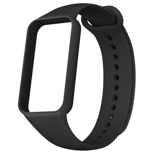 Tobfit Waterproof Replacement Watch Bands Straps For Amazfit Band 7 / Amazfit Band 7 Strap/Band/Bracelet/Belt (Black)