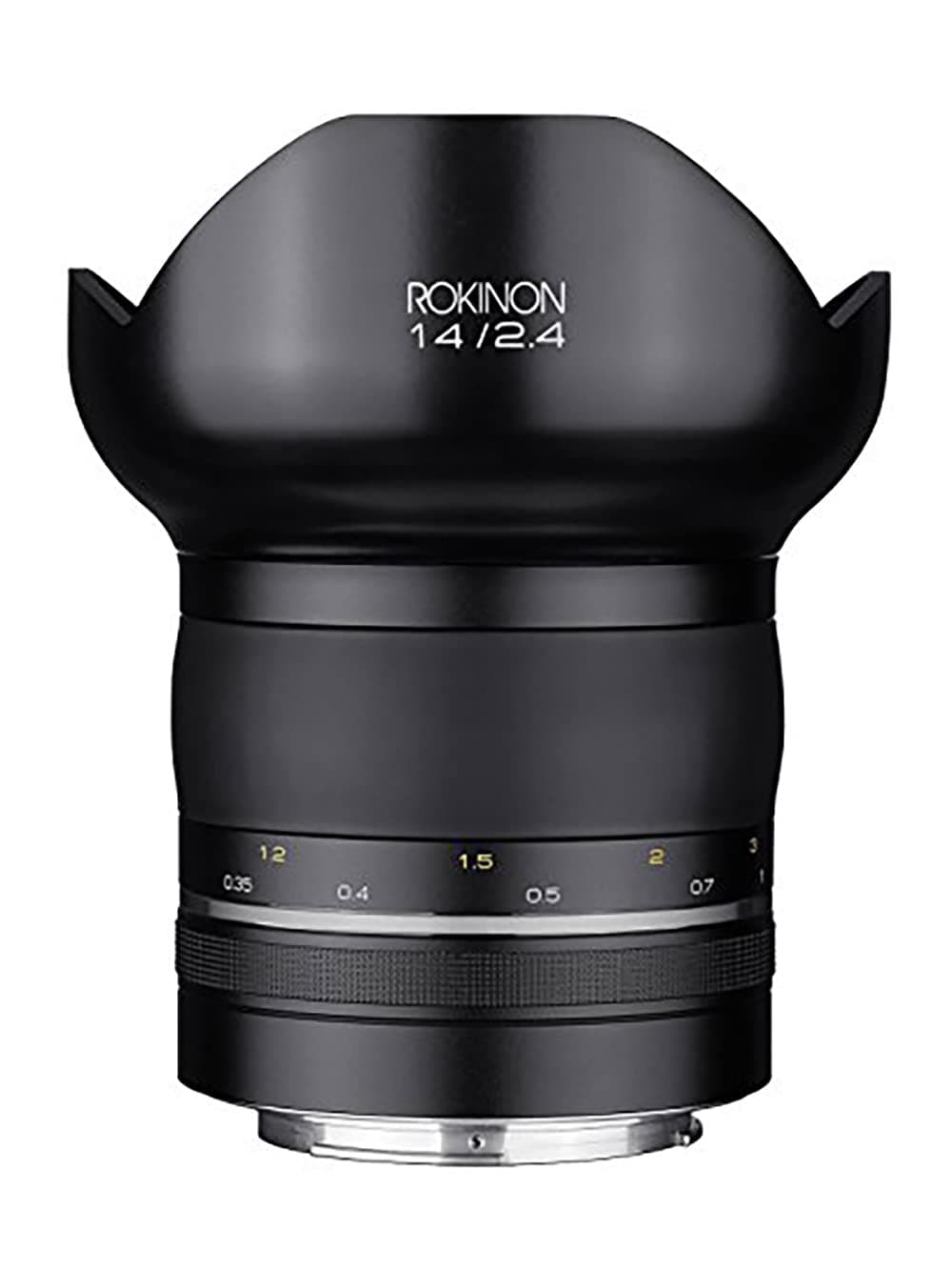 Rokinon SP14MAE-N Special Performance 14mm F/2.4 Ultra Wide Angle Lens with Built-in AE Chip for Nikon DSLR, Black