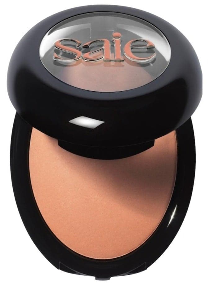 SAIE SuperSuede™ Radiant Talc-Free Baked Powder Bronzer Palermo 8g – Natural Sun-Kissed Glow Bronzing Powder