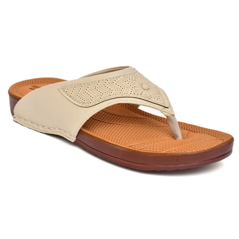 HEALTH FIT Extra Super Soft Ortho Care Diabetic & Orthopedic Slippers/Doctor Chappal & Ultra-Lightweight Stylish Footwear for Women's 676-CR-5
