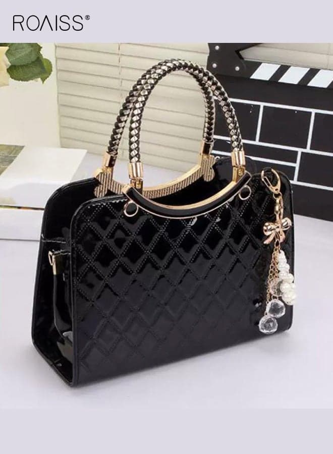 New Style Womens Handbags Black Wedding Bags Ladies Bags Messenger Bags Light Luxury High End Tote Bags for Work Travel Shopping Gift
