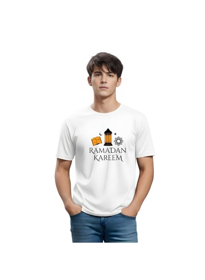Ramadan Printed Round Neck Cotton Mens Tshirt Design 5