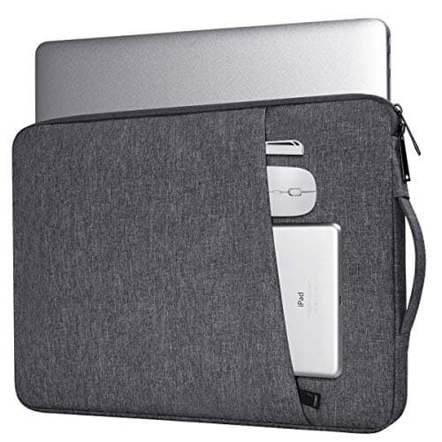 17 17.3 Inch Laptop Sleeve Case Bag for ASUS VivoBook Pro 17/ASUS TUF/ROG 17.3, HP Pavilion 17/ HP Envy, Dell Inspiron 17, Protective Waterproof Carrying Travel Case(Space Grey)