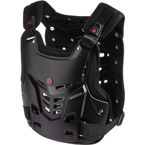 EHERDM Motorcycle Street Bike Chest and Back Protector Off-Road Dirt Bike Vest Protector Motocross Armor Body Guard Vest for Racing Cycling Skiing