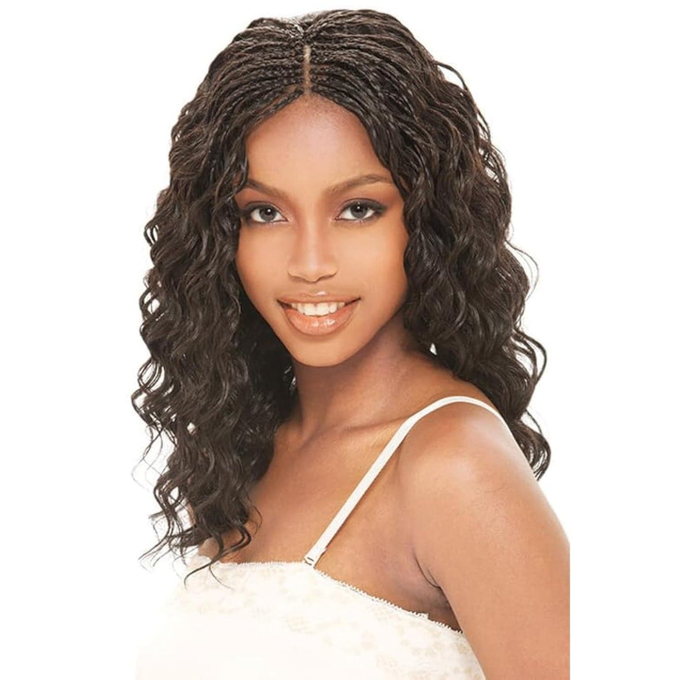 QUE LOOSE DEEP BULK 18" - MilkyWay Que Human Hair MasterMix Weave Extensions #1B Off Black