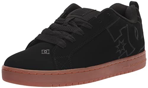 DC Shoes Court Graffik- Black/Gum- 7