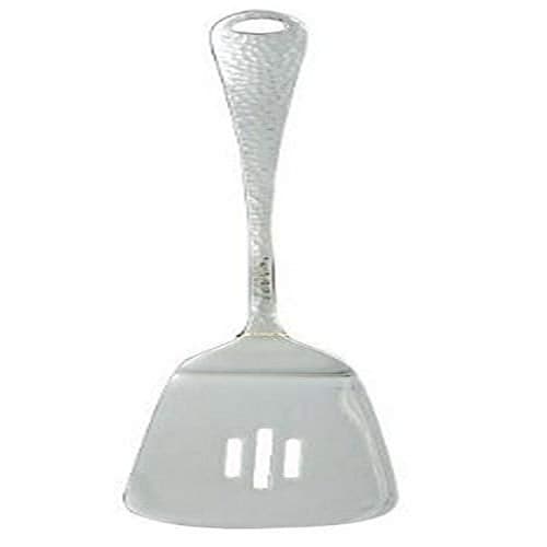 Ginkgo International Hammered Finish Kitchen Tool, Stainless Steel Spatula/Turner, 13-inch, 1-Count