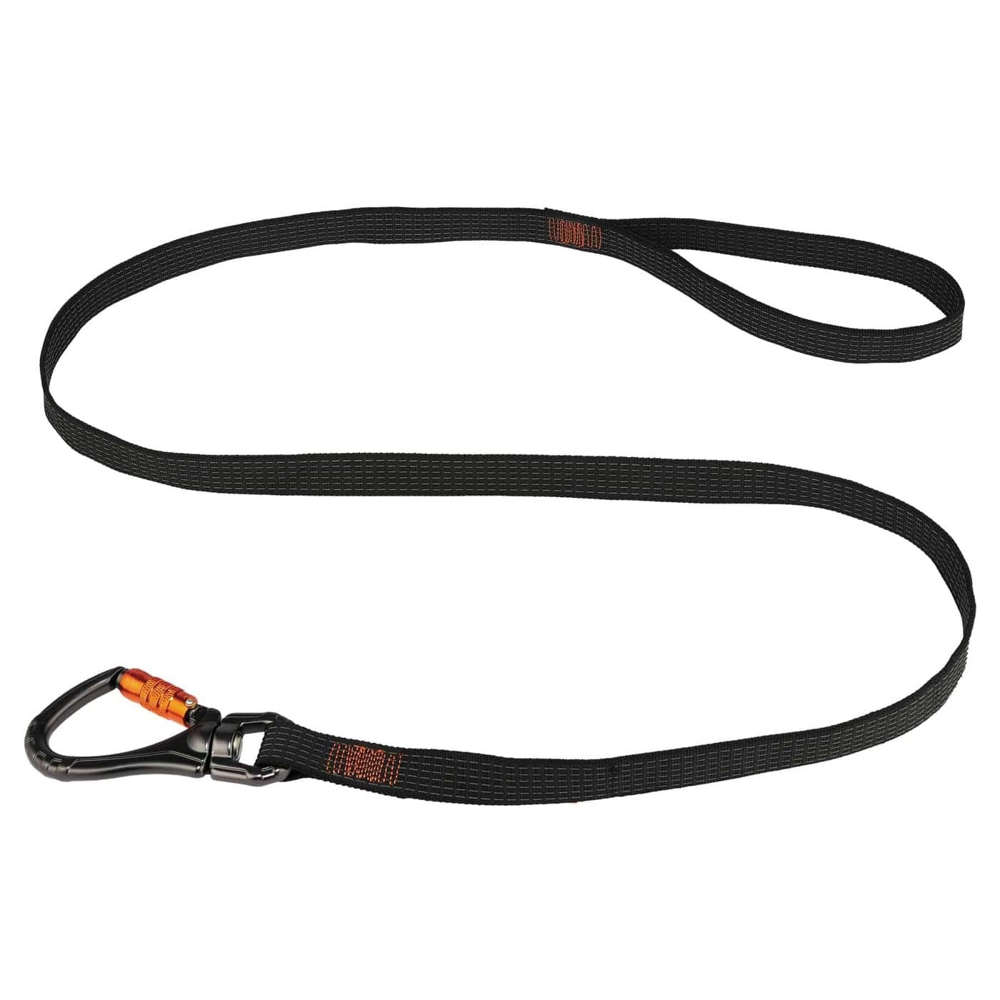 Tool Lanyard for Heavy Tools DoubleLocking Carabiner Tool Weight Capacity 40 lbs Ergodyne Squids 3129Black