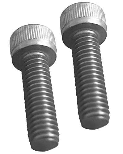 Pair of Replacement Screws for Fuel Wheels Black Center Cap Cap 100163B