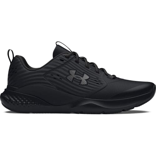 Under Armour Men's Charged Commit Trainer 4, (005) Black/Ultimate Black/Castlerock, 13, US