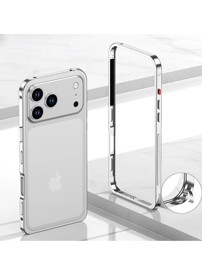 Case Compatible with iPhone 17 Pro max, Deluxe Premium Aluminium Alloy Shockproof Bumper Frame