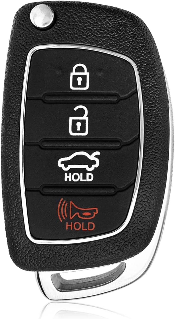 Keylessbest Replacement Key Fob for 2017-2020 Hyundai Sonata - 4 Buttons, 433MHz