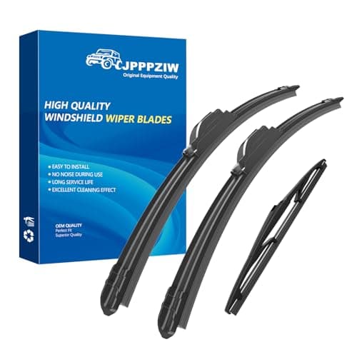 CJPPPZIW Windshield Wipers26 Inch20 Inch14 Inch Replacement for 20072008 2009 2010 2011 2012 2013 2014 Ford Edge Wiper Blades for My CarQuality Front and Rear Wiper BladesSet of 3