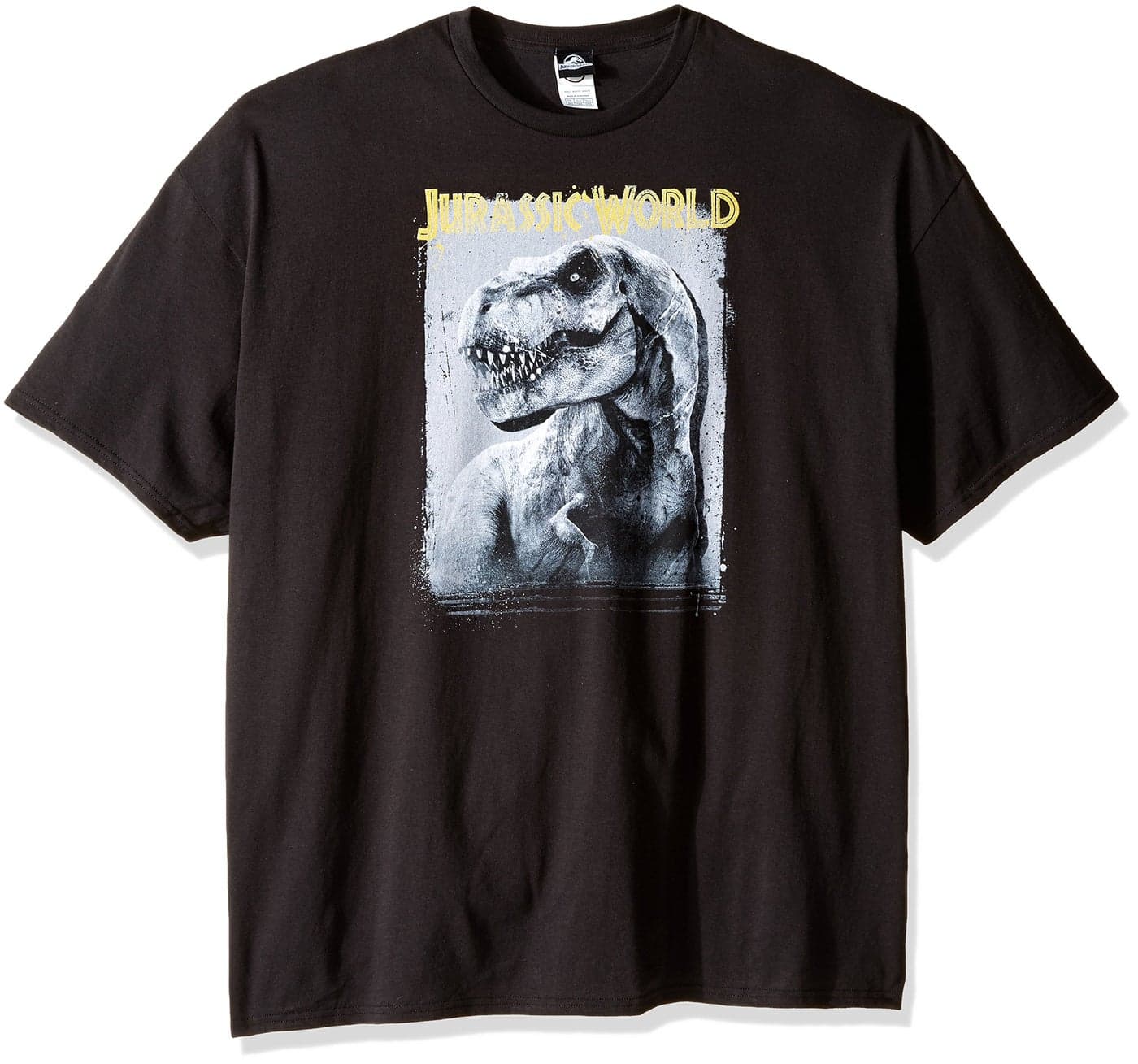 Jurassic Park Men's Big Rex Mug T-Shirt, Black, XXX-Large