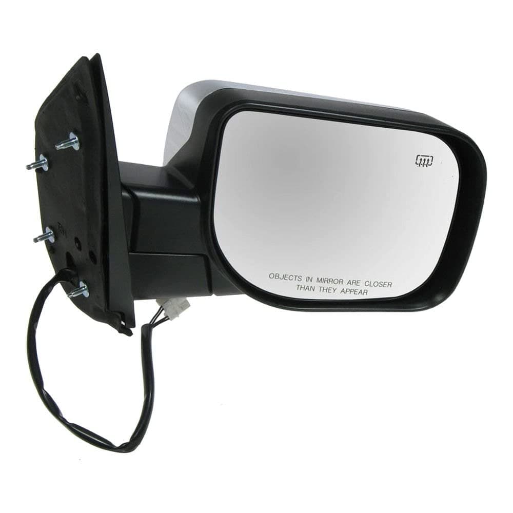 TRQ Right Mirror Power with Heat without Memory with Puddle Light Passenger Side Compatible with 20042005 INFINITI QX56 20052013 Nissan Armada 2004 Pathfinder Armada 20042010 TITAN NI1321172