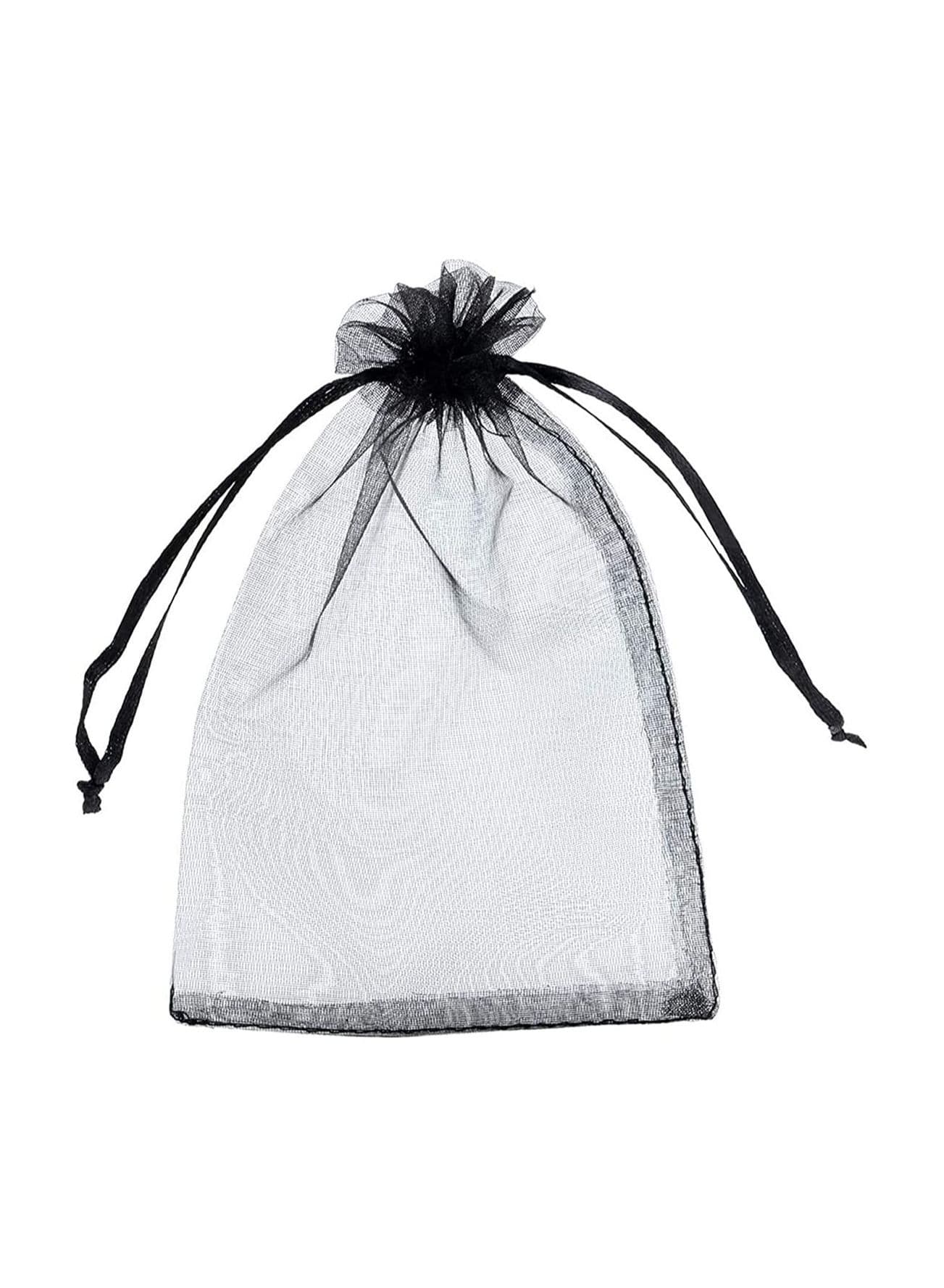 Organza Bags, Bags with Drawstrings, 9X12 cm Jewelry Candy Pouches Makeup Eid Bridal Shower Wedding Favor 100Pcs