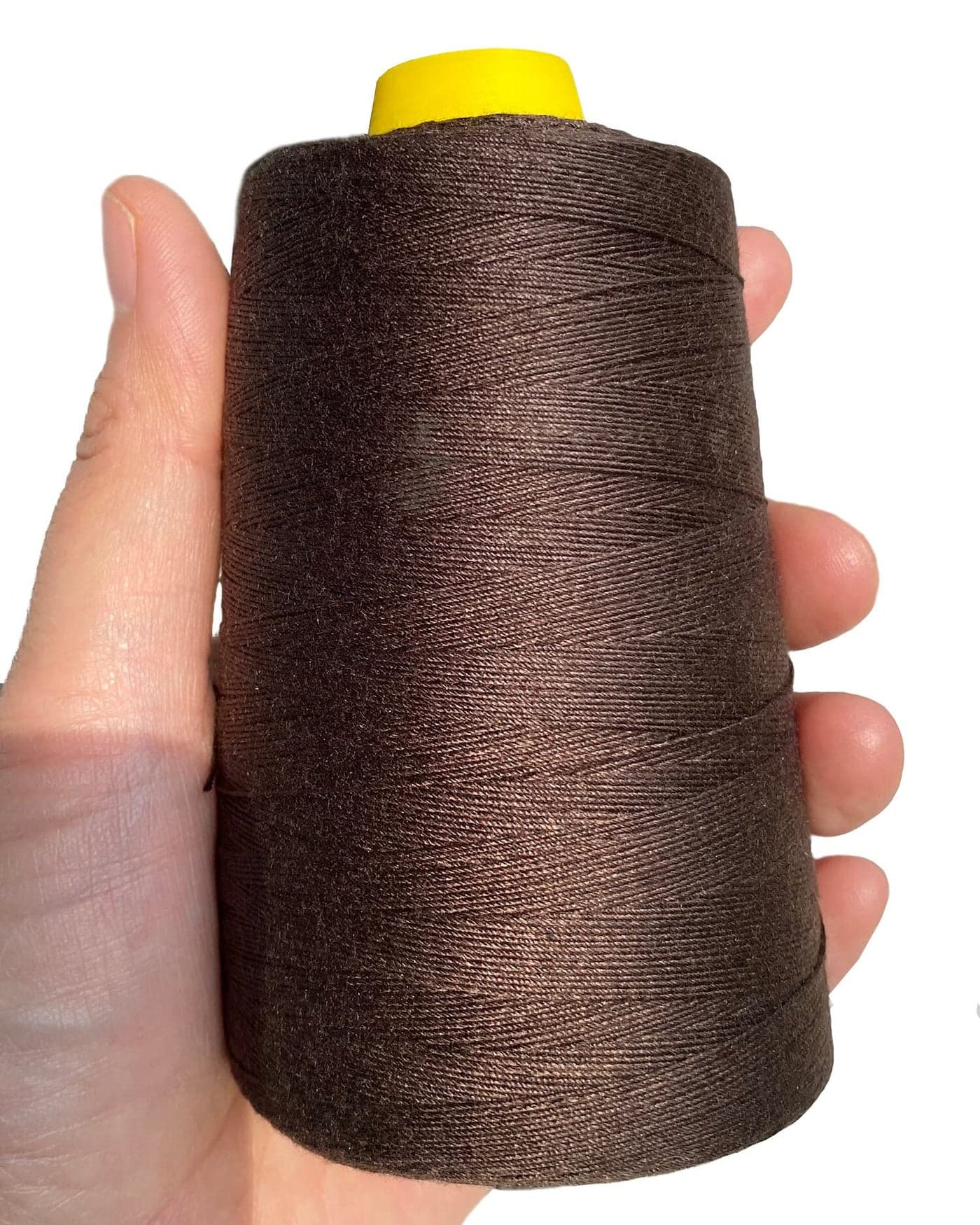 Ms Fenda Dark Brown Professional Human Hair Sewing Thread 950 Meters