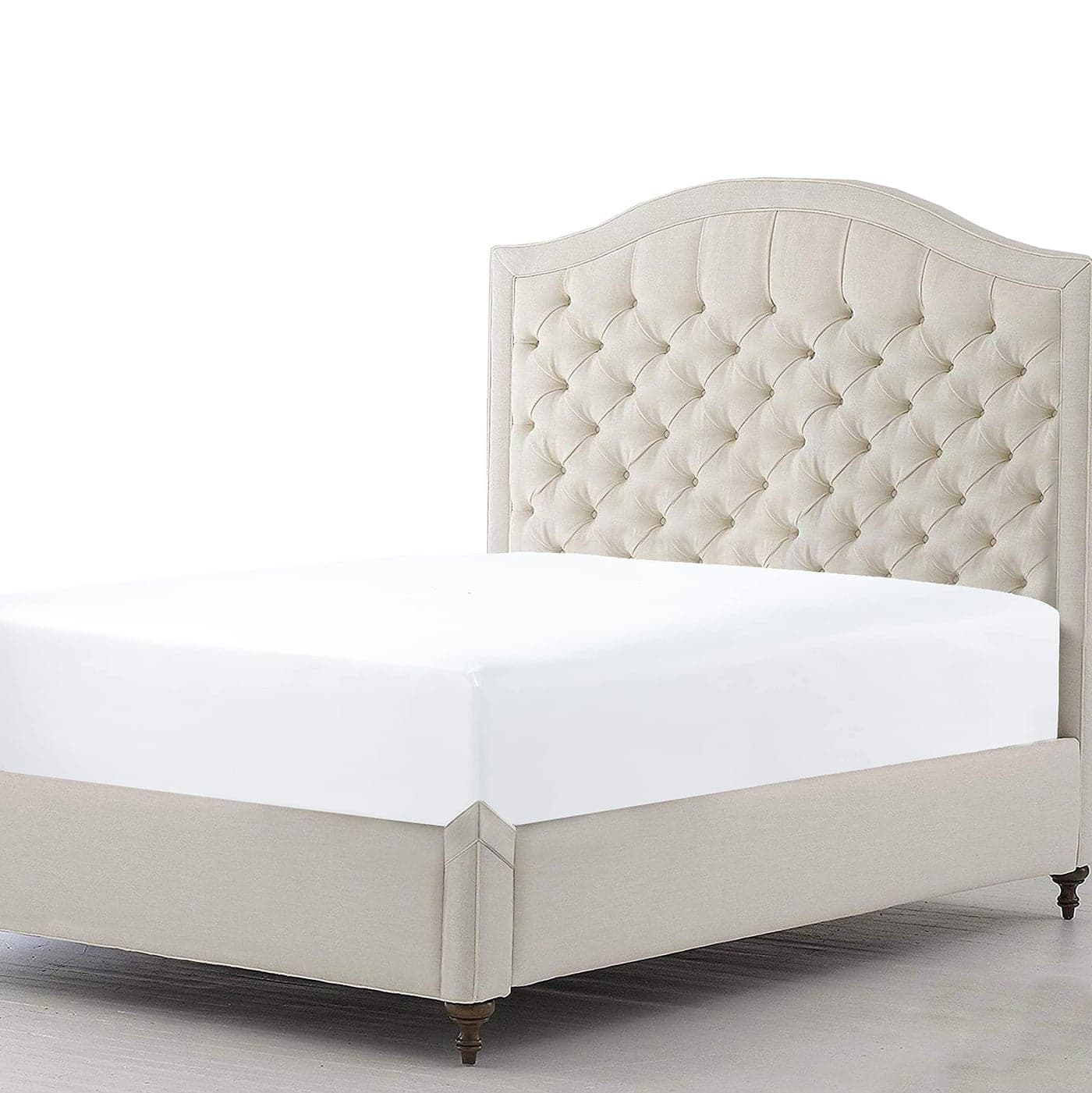 Sapphire Collection 300 Thread Count 100 Egyptian Cotton Fitted Sheets King White