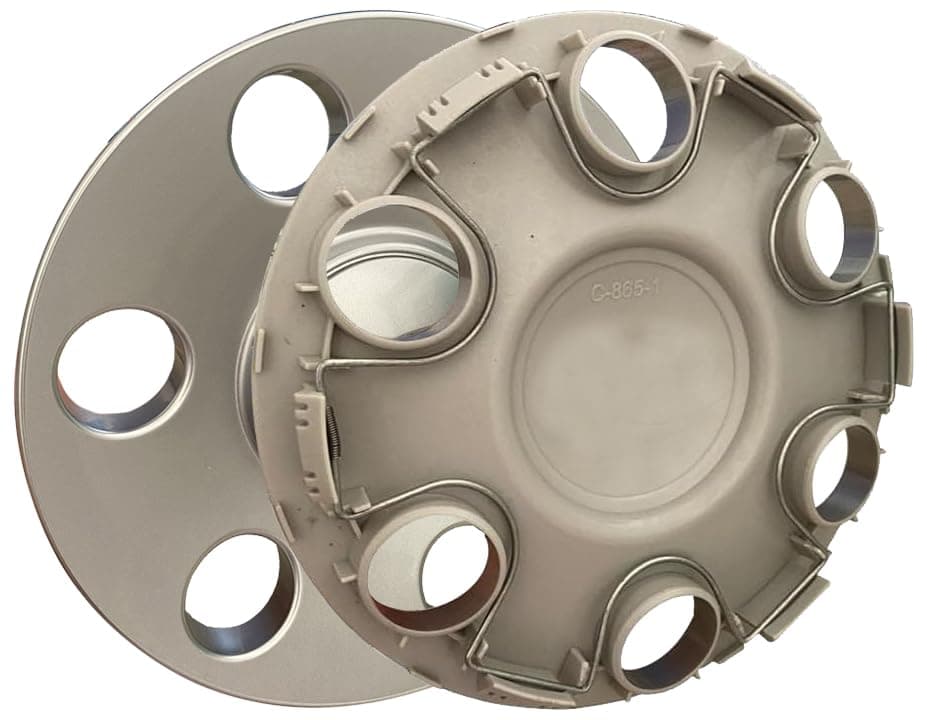 Silver Wheel Rim Center Hub Cap 7L14-1A096-DB for F150 Expedition 20" Wheel 2010-2014 2Pcs