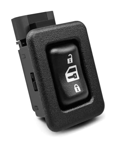 QAGGUM Power Door Lock Switch Fit for Chevy Silverado GMC Sierra 1500 2500 3500 2003 2004 2005 2006 2007 Door Power Switch Control Button Replace DS2128 DS2128 D1455E 15077858 1S15839