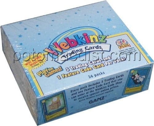 Webkinz Series 1 Trading Cards Box Toy