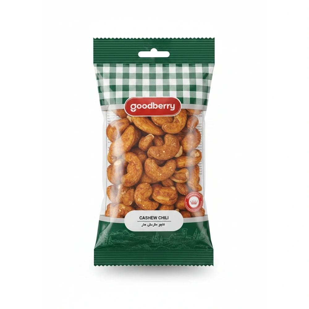 Goodberry Whole Cashew In Chilly Flavor- 100gms