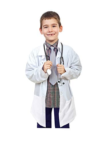 Natural Uniforms Childrens Lab Coat-Soft Touch, 12/14