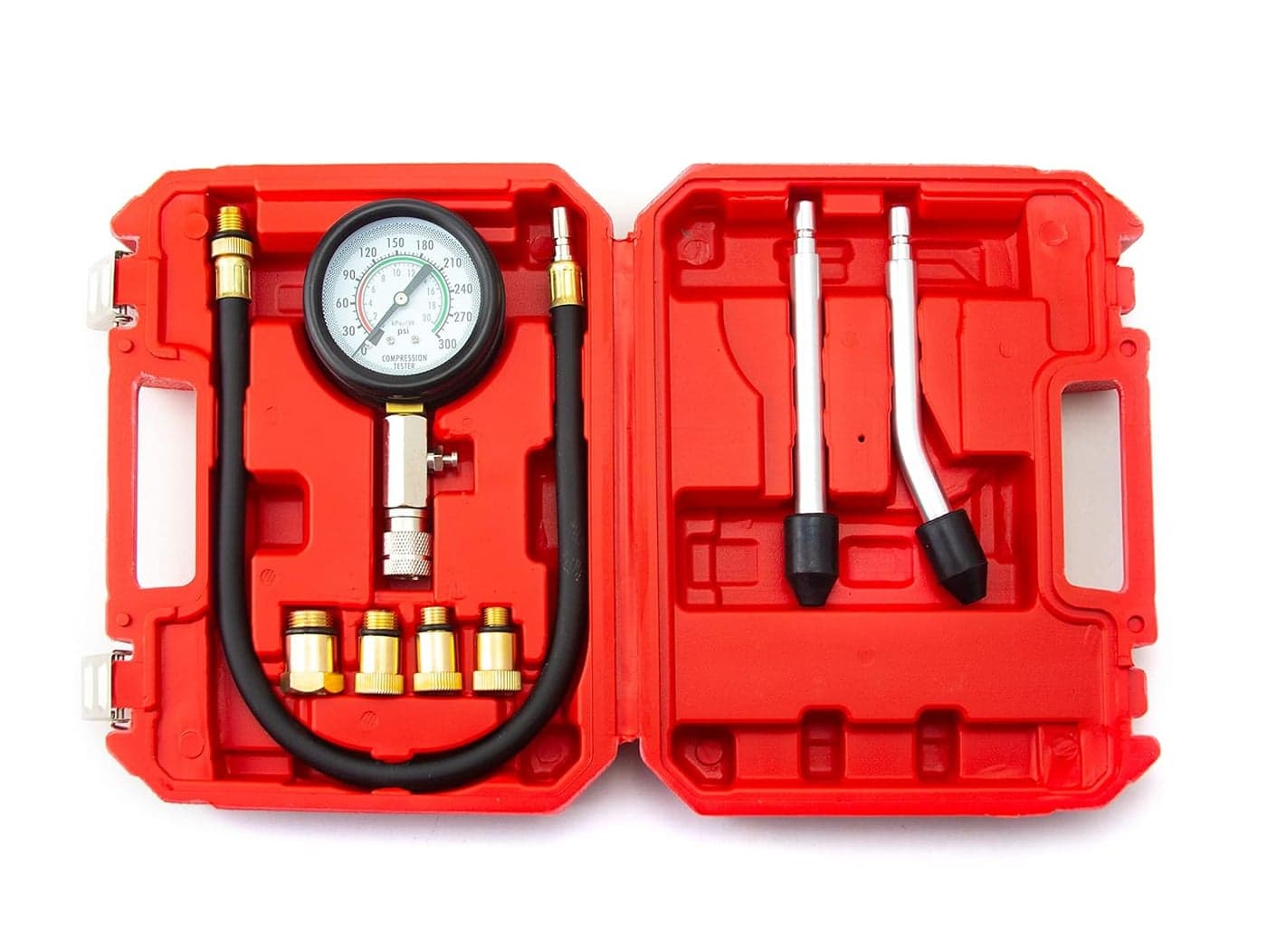 VCT Auto Motorcycle ATV Engine Compression Tester Kit