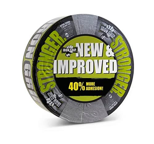 IPG Iron Grip Heavy Duty Duct Tape, 1.88" x 35 yd, Black (Single Roll) - IG235