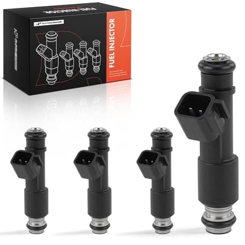 APremium 4PC Set Fuel Injectors Compatible with Chevrolet Colorado 2008 GMC Canyon 2008 Isuzu i280 2006 28L 29L Replace 12599504