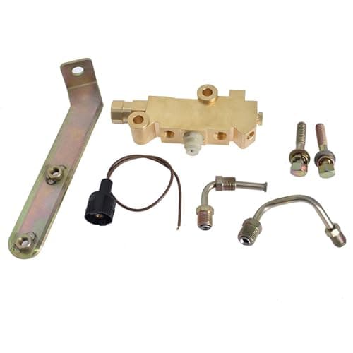 Silscvtt Disc Brake Proportioning Valve 172-1364 9/16 1/2Lines and Bracket PV2 combination Replacement for Chevy Chevelle Replacement for Pontiac LeMans 1964-1972 172-2187
