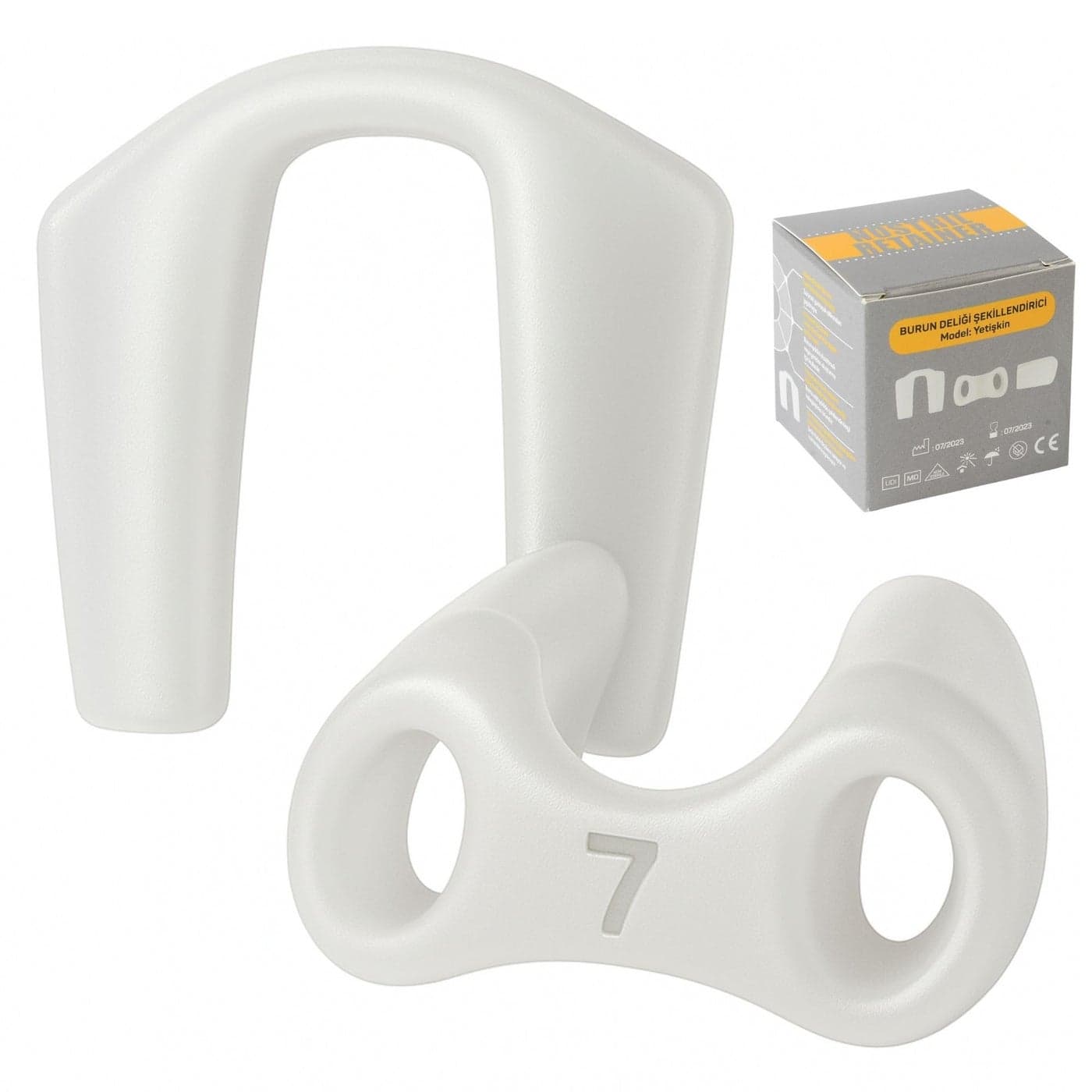 Nostril Retainer Short Model Nostril Retainer Rhinoplasty Nasal Retainer Rhinoplasty Nose Splint for Rhinoplasty Recovery 100 High Grade Silicone Nostril Retainer Size 7