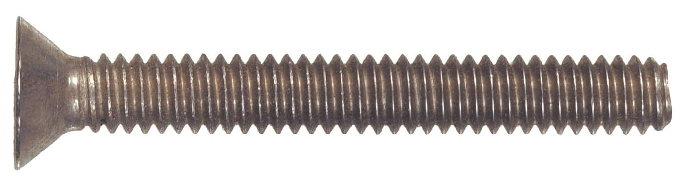 Hillman 4076 1024 x 112 in Stainless Steel Flat Head Phillips Machine Screw 20Pack