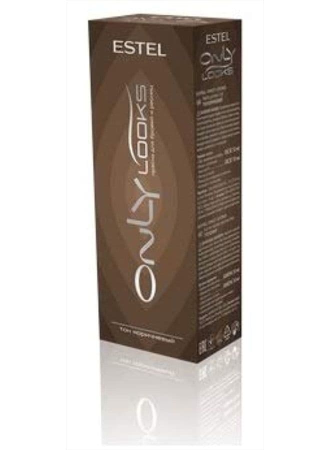 ESTEL ONLY LOOKS Professional Eyebrow Eyelash Tint Dye (Brown)