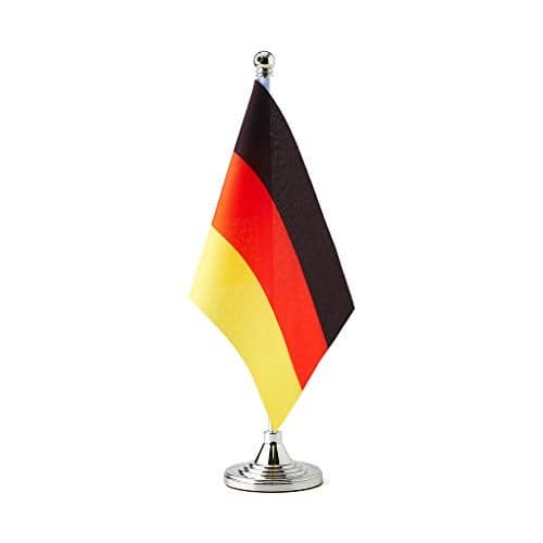 Germany Flag German Flags, Small Mini German Desk Flag, Used for Table Office Classroom Home Patriotic Events Decorations