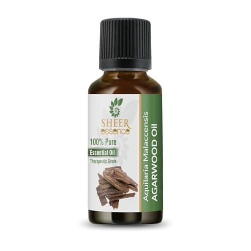 Sheer Essence Agarwood Oud Oil 15 ML 051 FlOZ 100 Pure Natural Undiluted Uncut Therapeutic Grade Aquilaria Malaccensis Essential Oil