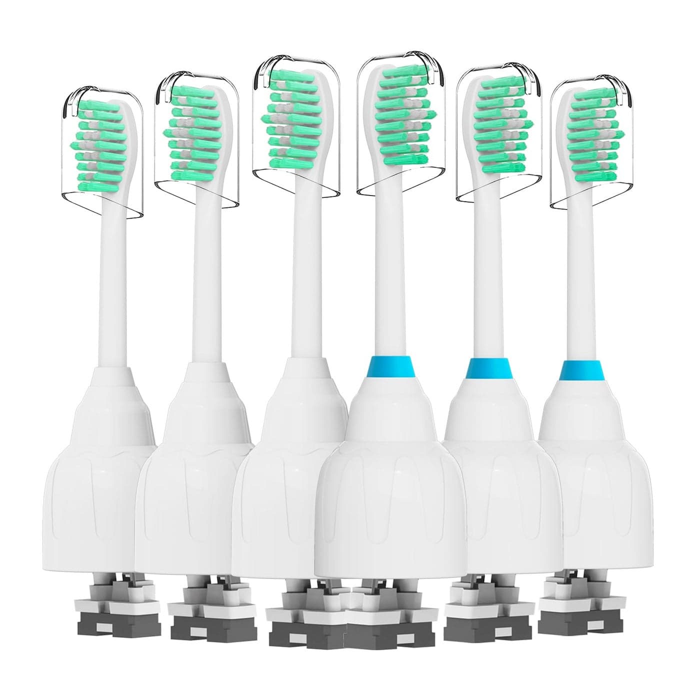 Replacement Brush Heads Compatible with Philips Sonicare Screwon HX7022 HX7023 Essence ESeries Electric Toothbrush Refills Heads for HX5610 6 Packs